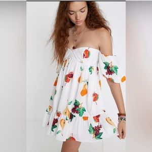 UO Summer in Italy Mini Dress / Viral Fruit Dress